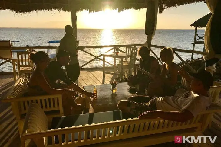 Sundowner - Sansibar Kitereisen und Kitesurfen