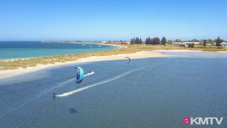 Kitespot Safty Bay - Perth Kitereisen und Kitesurfen