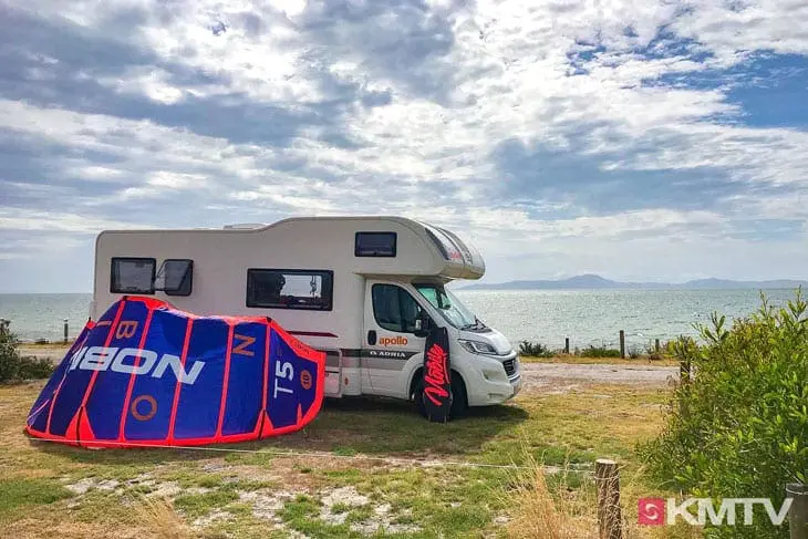 Wohnmobil - Brisbane Kitereisen und Kitesurfen