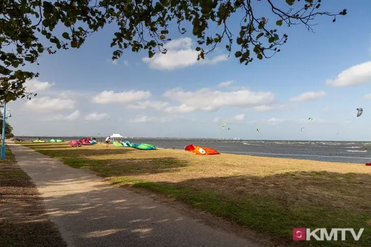 Kitespot Brighton Beach - Brisbane Kitereisen & Kitesurfen
