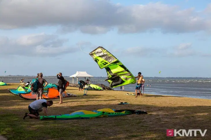 Kitespot Brighton Beach - Brisbane Kitereisen & Kitesurfen