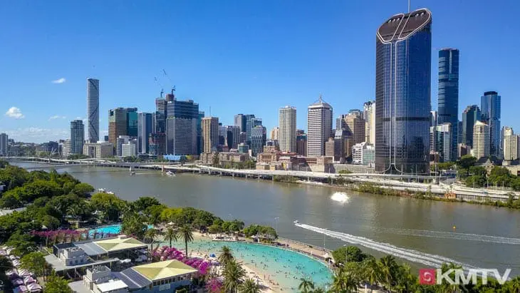 Southbank - Brisbane Kitereisen & Kitesurfen