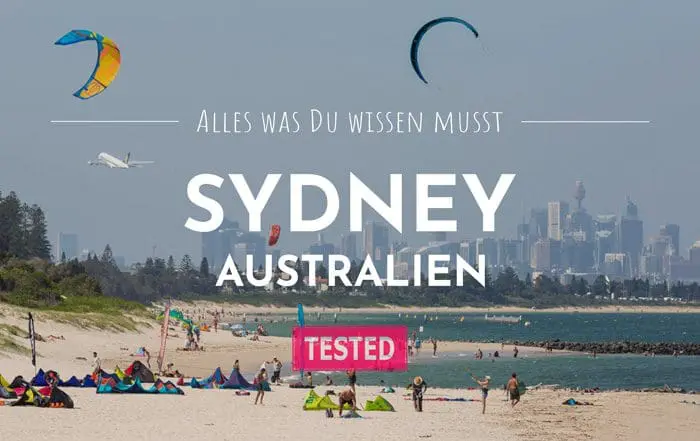 Sydney Kitereisen Check - Kitesurfen in Australien