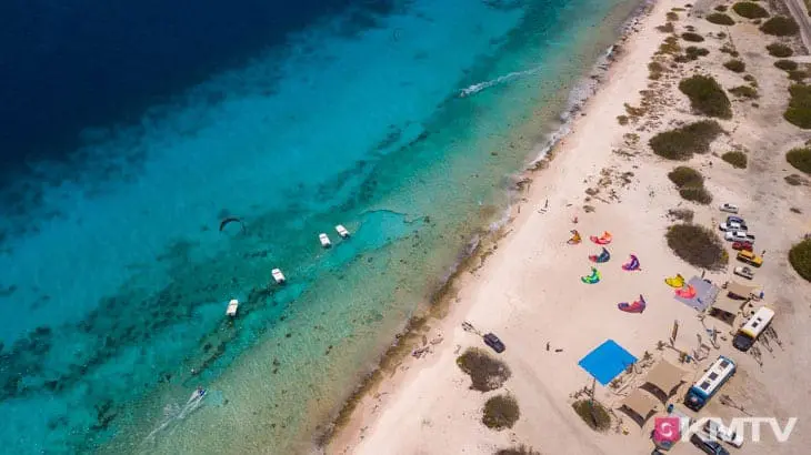 Kitespot Atlantis Beach - Bonaire Kitereisen & Kitesurfen
