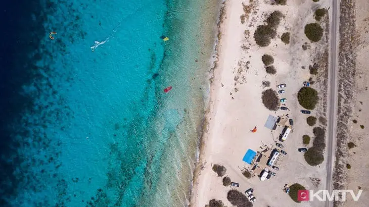 Kitespot Atlantis Beach - Bonaire Kitereisen & Kitesurfen