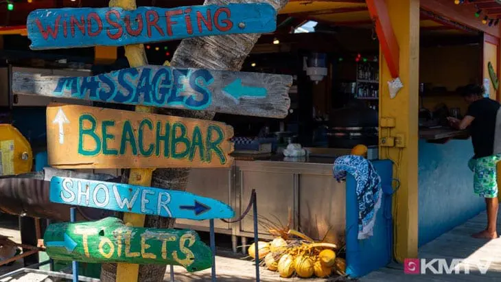 Beachbar - Bonaire Kitereisen & Kitesurfen