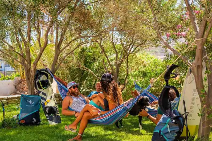Naxos Kitesurfen - Kitereisen zum Amouditis Kite Center