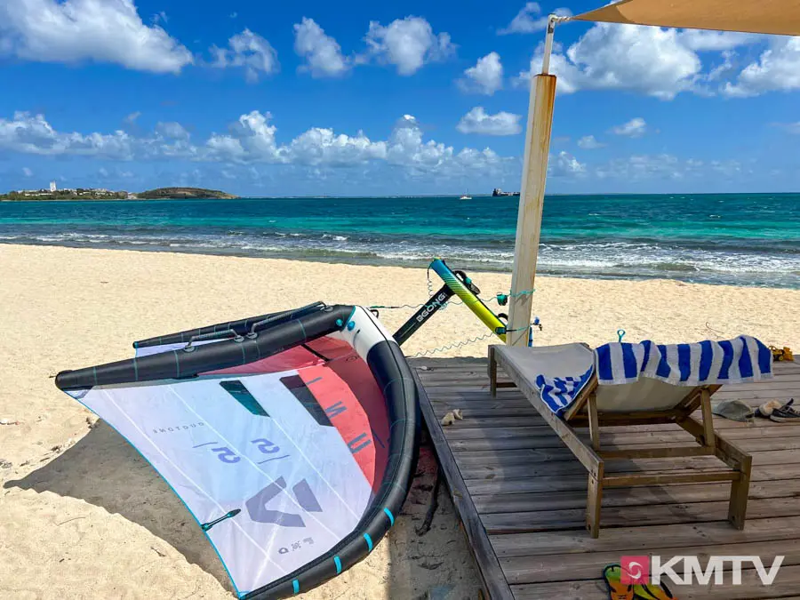 St. Martin Karibik - Kitesurfen und Wingsurfen