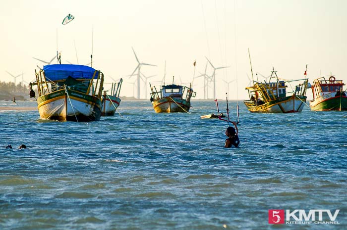 Kitereisen Brasilien - Kitesurfen in Ilha do Guajiru