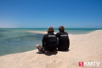 KMTV Team an der Weißen Düne in Marokko