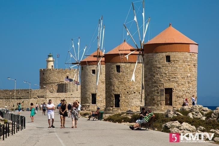 Rhodos Stadt - Rhodos Kitereisen und Kitesurfen