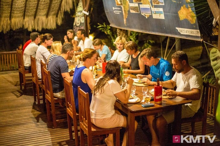 Abendessen - Tatajuba Brasilien Kitesurfen und Kitereisen