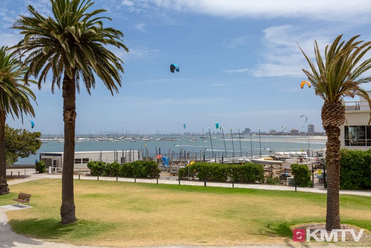 Kitespot St. Kilda - Melbourne Kitereisen und Kitesurfen