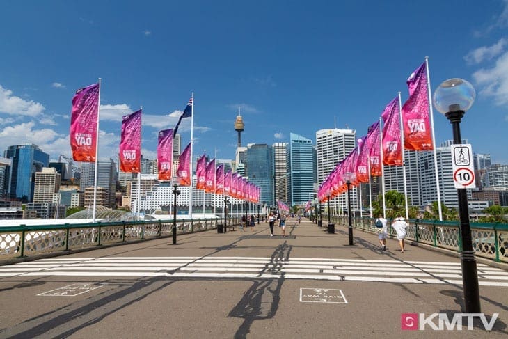 Darling Harbour - Sydney Kitesurfen und Kitereisen