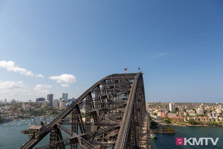 Pylon Lookout Harbour Bridge - Sydney Kitesurfen und Kitereisen