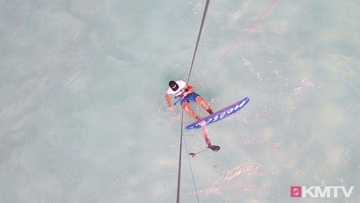 Textilwende - Foilen lernen beim Kiten