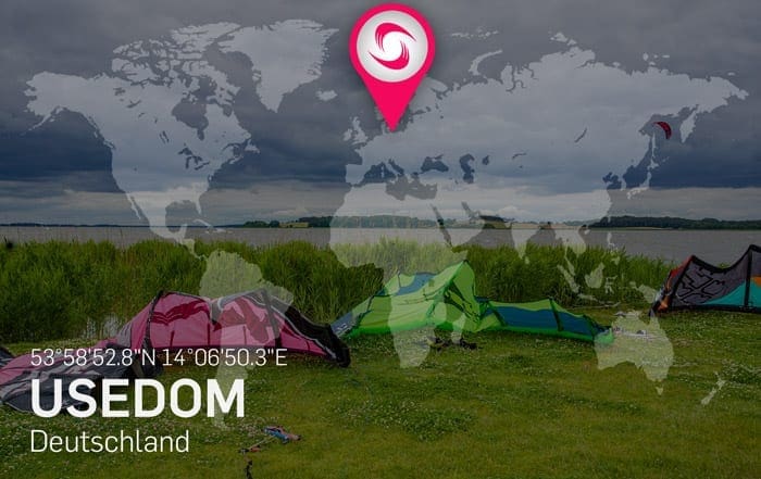 Usedom - Kitesurf und Kitespot Area