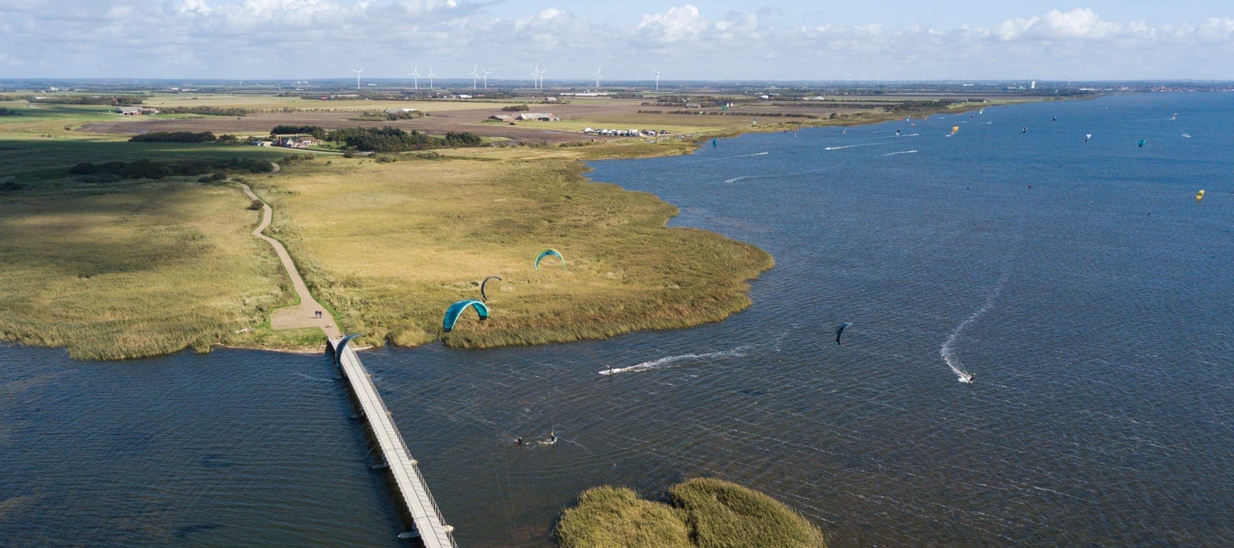 Kitespot Kloster - Kitesurfen am Ringkobing Fjord Dänemark